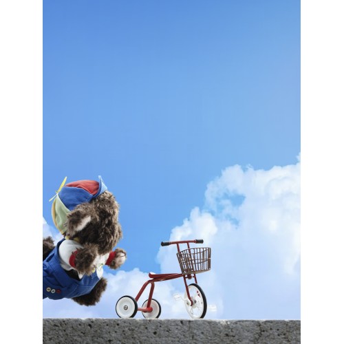 Авторская мягкая игрушка Lina Щенок Фил в одежде S (±20 см) кучерявый коричневый цвет Авторская мягкая игрушка Lina Щенок Фил в одежде S (±20 см) кучерявый коричневый цвет