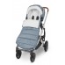 Чехол утепленный с мехом UPPAbaby голубой меланж