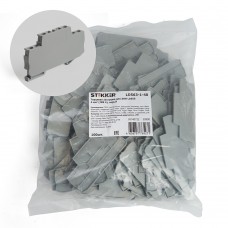 LD563-1-40 Торцевая заглушка для ЗНИ LD555 4 мм²  (JXB ST 4), серый STEKKER. Упаковка (100 шт) 39990 LD563-1-40 Торцевая заглушка для ЗНИ LD555 4 мм²  (JXB ST 4), серый STEKKER. Упаковка (100 шт) 39990