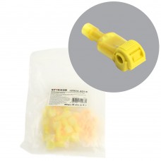 Зажим прокалывающий ответвительный с плоским разъемом (10 пар) сеч.2,5-4мм2, желтый (DIY упаковка 20шт) LD503-401-6 STEKKER 49777