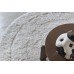 Шерстяной стираемый ковер Lorena Canals Arctic Circle - Sheep White 250x250 см
