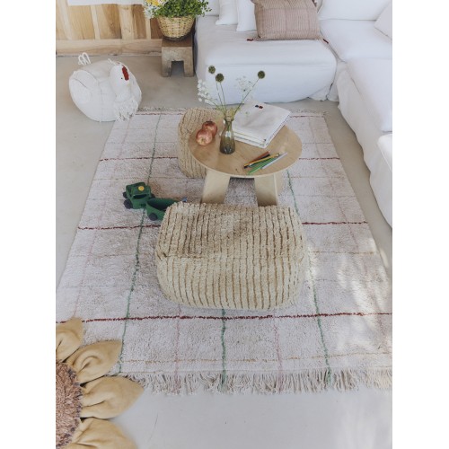 Хлопковый ковер Квадратные поля 90*130 Хлопковый ковер Квадратные поля 90*130