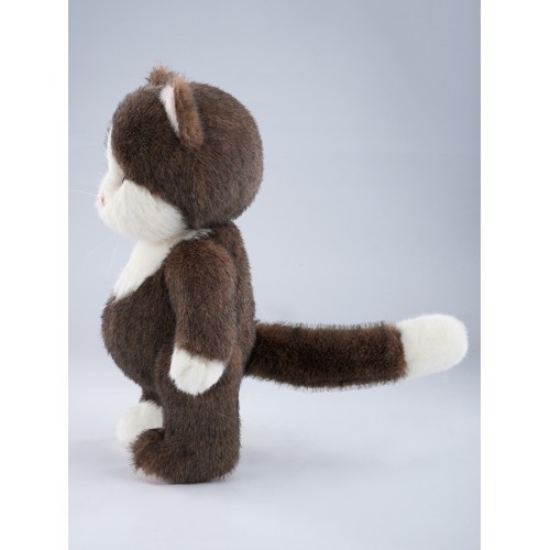 Авторская мягкая игрушка Lina Кошечка Фасолечка в одежке размер M (±30 см) Авторская мягкая игрушка Lina Кошечка Фасолечка в одежке размер M (±30 см)