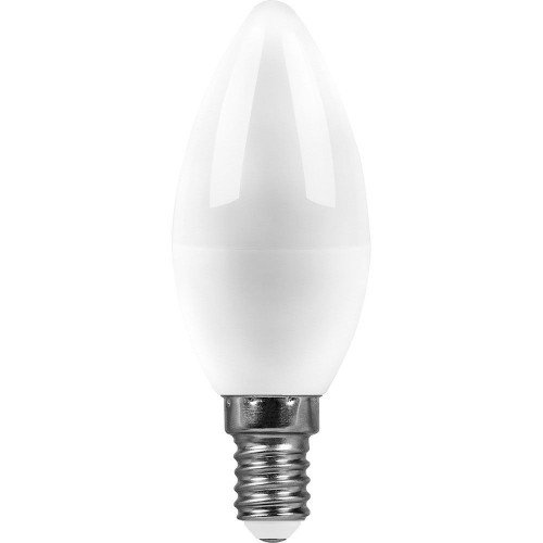 Лампа светодиодная SAFFIT SBC3709 Свеча E14 9W 6400K