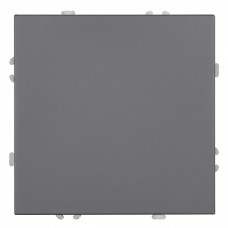 Выключатель 1-клавишный (механизм), СЗК, STEKKER, 250В, 10А, серия Эмили, RSW10-5103-10ZK, платиново-серый, soft touch 50238