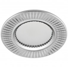 Светильник встраиваемый Feron GS-M369 потолочный MR16 G5.3 серебристый 17933 Светильник встраиваемый Feron GS-M369 потолочный MR16 G5.3 серебристый 17933