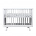 Кроватка для новорожденного Lillaland - модель Lilla Aria (НИК23)белая Кроватка для новорожденного Lillaland - модель Lilla Aria (НИК23)белая