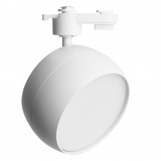 Светильник Feron AL167 трековый однофазный на шинопровод под лампу GX70, белый 48550 Светильник Feron AL167 трековый однофазный на шинопровод под лампу GX70, белый 48550