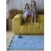 Хлопковый ковер Lillaland COLORFUL BLUE 120*180