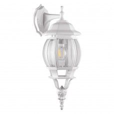 Светильник садово-парковый Feron 8102/PL8102 восьмигранный на стену вниз 100W E27 230V, белый 11097 Светильник садово-парковый Feron 8102/PL8102 восьмигранный на стену вниз 100W E27 230V, белый 11097