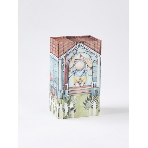 Авторская мягкая игрушка Lina Медведь каштановый Пчелка брелок XS (±15 см) Авторская мягкая игрушка Lina Медведь каштановый Пчелка брелок XS (±15 см)