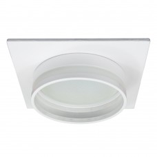 Светильник встраиваемый Feron DL503 LUNA потолочный GX53 белый квадрат 51091 Светильник встраиваемый Feron DL503 LUNA потолочный GX53 белый квадрат 51091