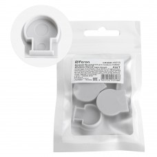 Заглушка без отверстия для профиля CAB282, LD380 (комплект 4шт) FERON 48255 Заглушка без отверстия для профиля CAB282, LD380 (комплект 4шт) FERON 48255