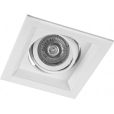 Светильник встраиваемый Feron DLT201 потолочный MR16 G5.3 белый 29770 Светильник встраиваемый Feron DLT201 потолочный MR16 G5.3 белый 29770