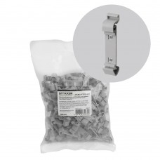 Монтажный держатель на DIN-рейку для зажимов блочных (горизонтальная установка), серый LD580-PTFIX-H2. Упаковка (100 шт) STEKKER 49757 Монтажный держатель на DIN-рейку для зажимов блочных (горизонтальная установка), серый LD580-PTFIX-H2. Упаковка (100 шт) STEKKER 49757