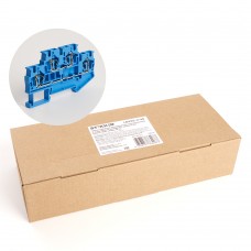 Зажим пружинный, 4-проводной проходной 2 уровня ЗНИ - 4.0 (JXB ST 4), синий STEKKER. Упаковка (50 шт) 39974 Зажим пружинный, 4-проводной проходной 2 уровня ЗНИ - 4.0 (JXB ST 4), синий STEKKER. Упаковка (50 шт) 39974