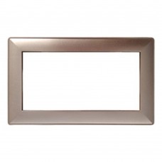 Рамка  2-местная (без перемычки),  пластик, STEKKER, PFR00-7012-02, серия Катрин, шампань 50049 Рамка  2-местная (без перемычки),  пластик, STEKKER, PFR00-7012-02, серия Катрин, шампань 50049