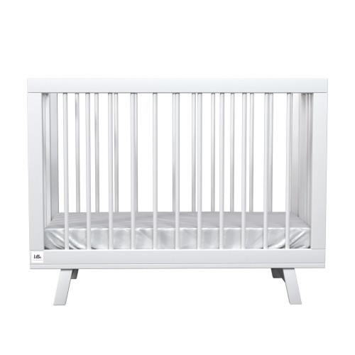 Кроватка для новорожденного Lillaland - модель Lilla Aria (НИК23)белая Кроватка для новорожденного Lillaland - модель Lilla Aria (НИК23)белая