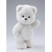 Авторская мягкая игрушка Lina Медведь (длинная шерсть) M (±30 см) белый цвет Авторская мягкая игрушка Lina Медведь (длинная шерсть) M (±30 см) белый цвет