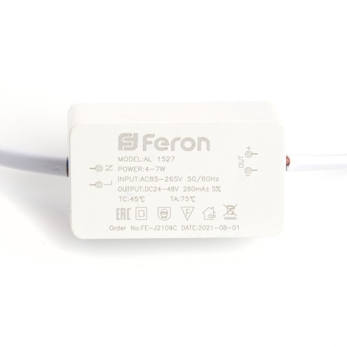 Светодиодный светильник Feron AL1527 встраиваемый 7W 4500K белый