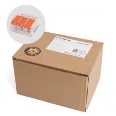 Универсальная компактная клемма 3-проводная STEKKER, LD221-613. Упаковка (50 шт) 39864 Универсальная компактная клемма 3-проводная STEKKER, LD221-613. Упаковка (50 шт) 39864