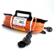 Удлинитель-шнур на рамке 1-местный с/з Stekker, HM04-01-30 (US1), 3*1,0мм2, 30м, 220В, 16А, Home, оранжевый 39629 Удлинитель-шнур на рамке 1-местный с/з Stekker, HM04-01-30 (US1), 3*1,0мм2, 30м, 220В, 16А, Home, оранжевый 39629