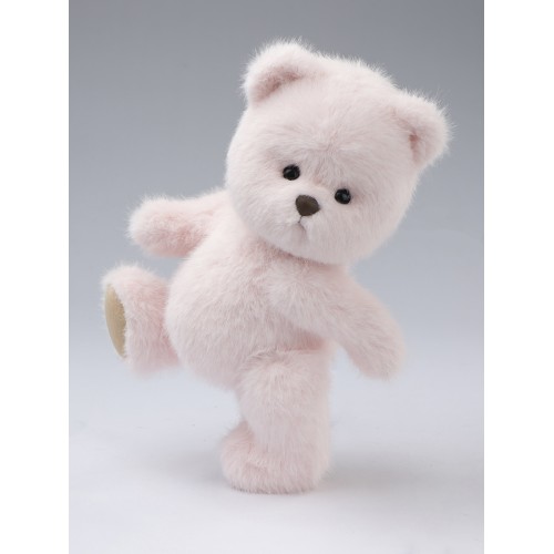 Авторская мягкая игрушка Lina Медведь (длинная шерсть) M (±30 см) молочно-розовый цвет Авторская мягкая игрушка Lina Медведь (длинная шерсть) M (±30 см) молочно-розовый цвет