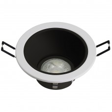 Светильник встраиваемый Feron DL3113 потолочный MR16 G5.3 белый + черный 51365 Светильник встраиваемый Feron DL3113 потолочный MR16 G5.3 белый + черный 51365