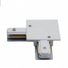 Коннектор угловой однофазный для встраиваемого шинопровода, белый, LD1005 FERON 10359 Коннектор угловой однофазный для встраиваемого шинопровода, белый, LD1005 FERON 10359