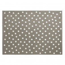 Ковер Lorena Canals акриловый Горошек Dots Grey (серый) 120*160 Ковер Lorena Canals акриловый Горошек Dots Grey (серый) 120*160