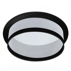 Светильник встраиваемый Feron DL700  потолочный GX70 черный круг 51094 Светильник встраиваемый Feron DL700  потолочный GX70 черный круг 51094