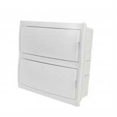 Бокс встраиваемый STEKKER EBX50-2/24-20 24 модуля, белый, пластик, серия Standart 49639 Бокс встраиваемый STEKKER EBX50-2/24-20 24 модуля, белый, пластик, серия Standart 49639