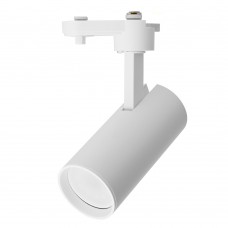 Светильник Feron AL195 трековый однофазный на шинопровод под лампу GU10, белый 48542 Светильник Feron AL195 трековый однофазный на шинопровод под лампу GU10, белый 48542