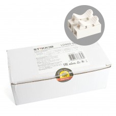 Клемма самозажимная 2-х контактная STEKKER, LD900-002. Упаковка (100 шт) 39880 Клемма самозажимная 2-х контактная STEKKER, LD900-002. Упаковка (100 шт) 39880