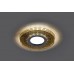 Светильник встраиваемый с LED подсветкой Feron CD981 потолочный MR16 G5.3 прозрачный, золото