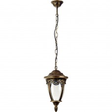 Светильник садово-парковый Feron PL685 на цепочке 60W 230V E27, черное золото 11694