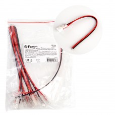 Соединительный провод 12мм для ленты COB LS530, LD196. Упаковка (5 шт) FERON 48280 Соединительный провод 12мм для ленты COB LS530, LD196. Упаковка (5 шт) FERON 48280