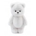 Авторская мягкая игрушка Lina Медведь (длинная шерсть) M (±30 см)  белый цвет
