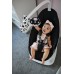 Кресло-качалка 4moms  mamaRoo New черная + серебро