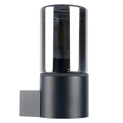 Светильник садово-парковый Feron DH1801, на стену вверх, E27 230V, черный 51992 Светильник садово-парковый Feron DH1801, на стену вверх, E27 230V, черный 51992