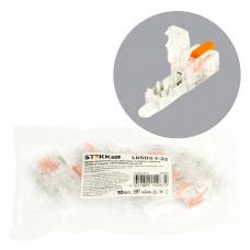 Зажим прокалывающий ответвительный 4 мм2 c ответвительной клеммой LD219 на 1 выход, прозрачный/красный (упаковка 10 шт) LD503-1-32 STEKKER 49769 Зажим прокалывающий ответвительный 4 мм2 c ответвительной клеммой LD219 на 1 выход, прозрачный/красный (упаковка 10 шт) LD503-1-32 STEKKER 49769