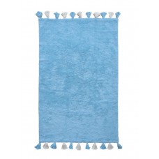 Хлопковый ковер Lillaland COLORFUL BLUE 120*180