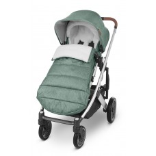 Чехол утепленный с мехом UPPAbaby зеленый меланж