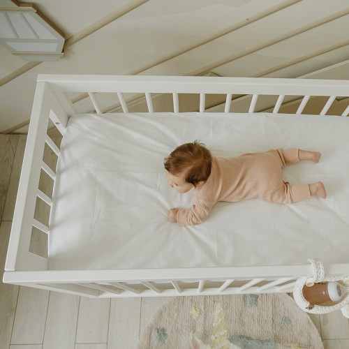 Кроватка для новорожденного Lillaland - модель Lilla Aria (НИК23)белая Кроватка для новорожденного Lillaland - модель Lilla Aria (НИК23)белая
