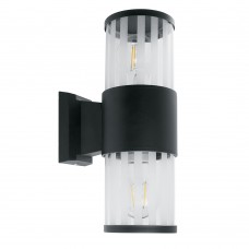 Светильник садово-парковый Feron DH0902, на стену,  E27 230V, черный 11653 Светильник садово-парковый Feron DH0902, на стену,  E27 230V, черный 11653