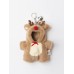 Авторская мягкая игрушка Lina Медведь белый в костюмчике Олень брелок XS (±15 см) Авторская мягкая игрушка Lina Медведь белый в костюмчике Олень брелок XS (±15 см)