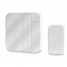 Звонок дверной беспроводной Feron E-378 Электрический 10 мелодий белый с питанием от батареек 41434 Звонок дверной беспроводной Feron E-378 Электрический 10 мелодий белый с питанием от батареек 41434