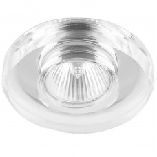 Светильник встраиваемый Feron DL8060-2 потолочный MR16 G5.3 серебристый 19710 Светильник встраиваемый Feron DL8060-2 потолочный MR16 G5.3 серебристый 19710