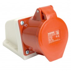 Розетка стационарная ST-125 32А 380В 3P+PE+N IP44, RST32-125-44, Stekker 49437 Розетка стационарная ST-125 32А 380В 3P+PE+N IP44, RST32-125-44, Stekker 49437