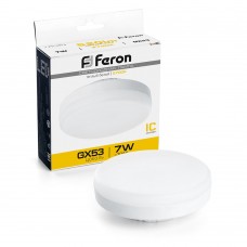 Лампа светодиодная Feron LB-451 GX53 7W 175-265V 2700K 25831 Лампа светодиодная Feron LB-451 GX53 7W 175-265V 2700K 25831